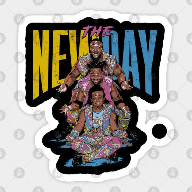 The New Day Pose Sticker by MunMun_Design